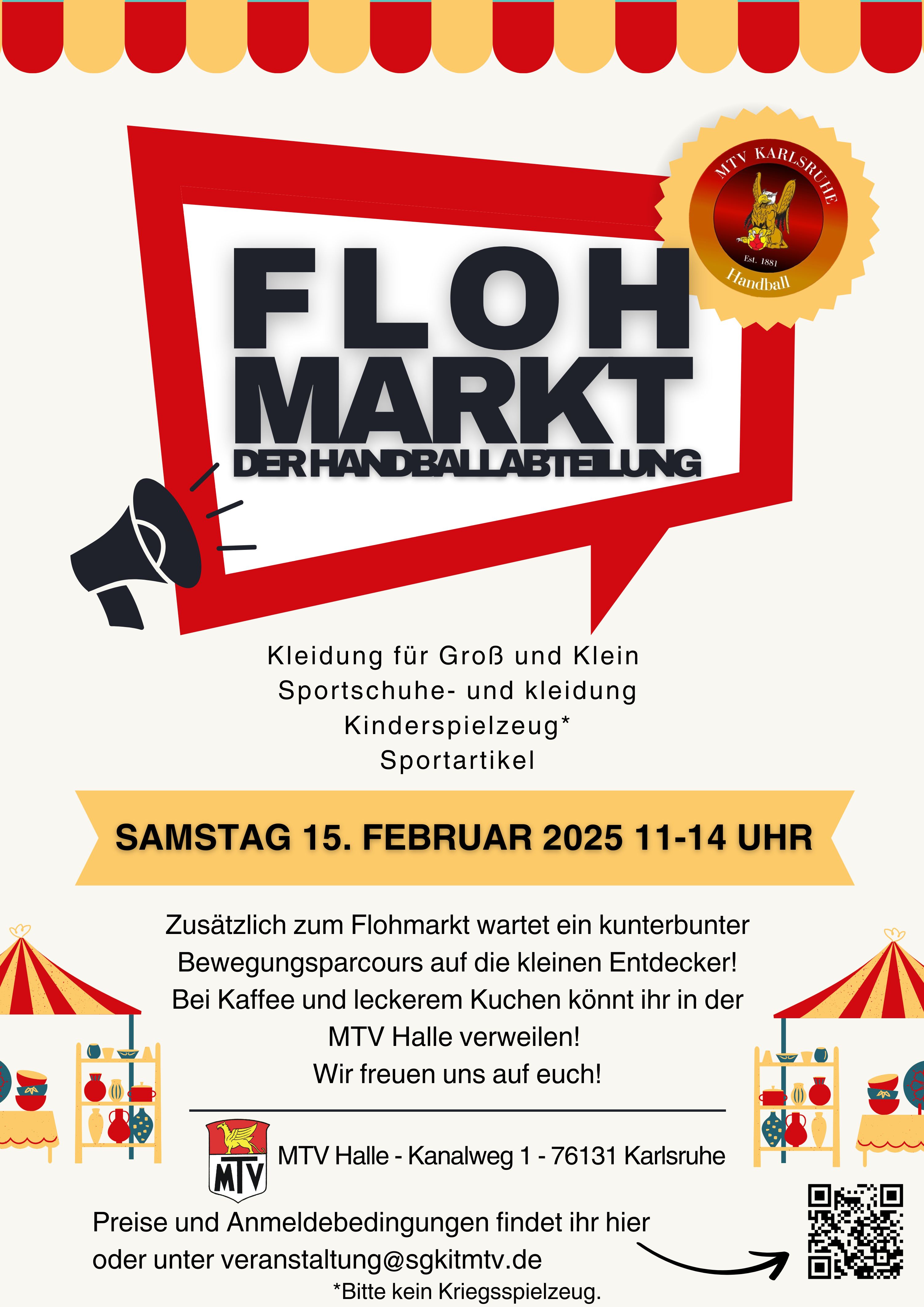 Flohmarkt Handballabteiltung 2025